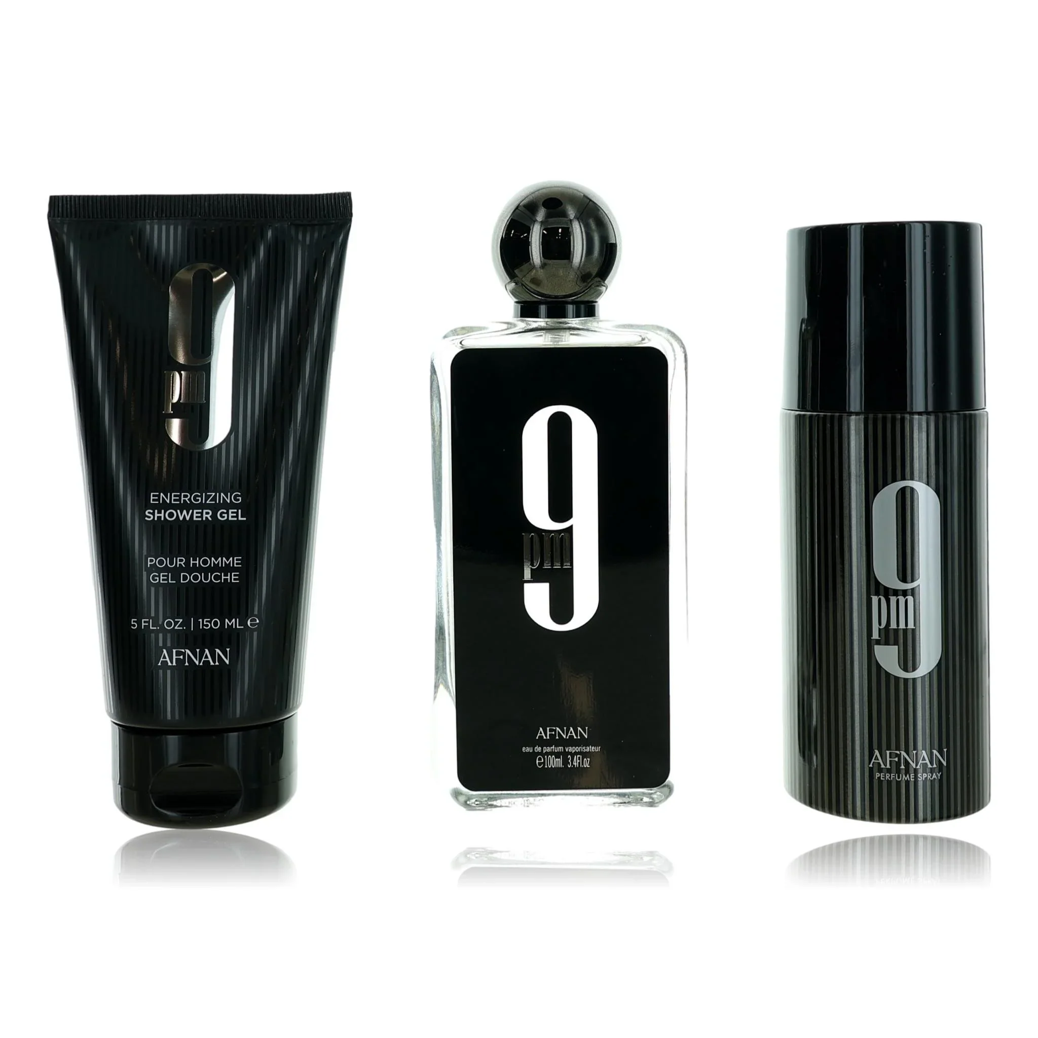 9PM Black Gift Set