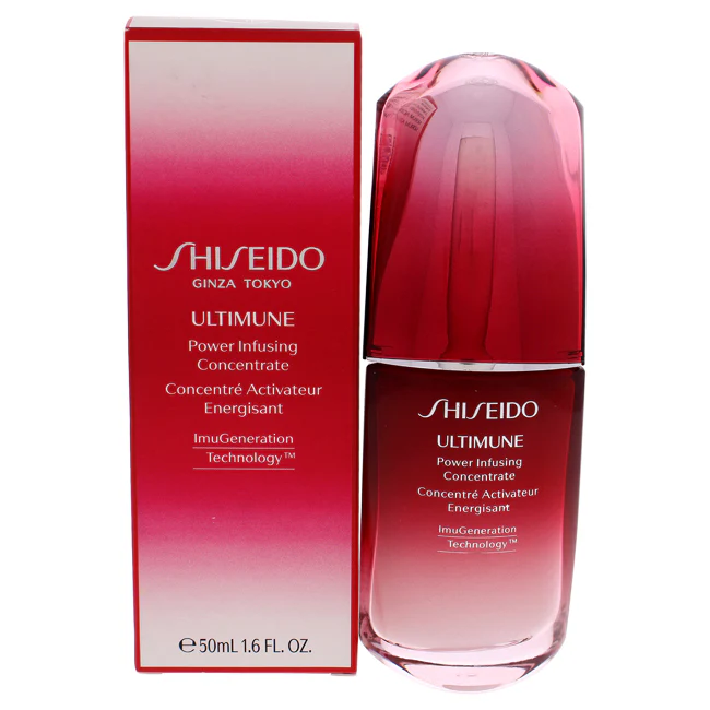 Ultimune Power Infusing Concentrate by Shiseido for Unisex - 1.6 oz Concentrate