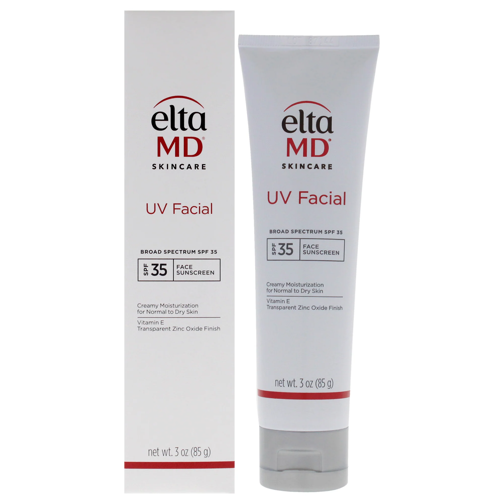 UV Facial Sunscreen SPF 30 by EltaMD for Unisex - 3 oz Sunscreen